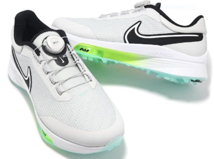 Nike 高爾夫球鞋 Air ZM Infinity TR Next% Boa 男鞋 寬楦 灰黑 防潑水