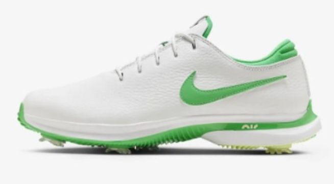 Nike 高爾夫球鞋 Air Zoom Victory Tour 3 男鞋 寬楦 白 綠 防水鞋面 氣墊 抓地