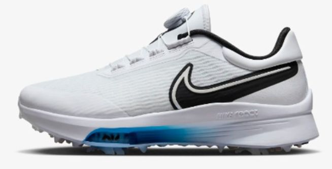 Nike 高爾夫球鞋 Air ZM Infinity TR Next% Boa 寬楦 男鞋 白 防潑水