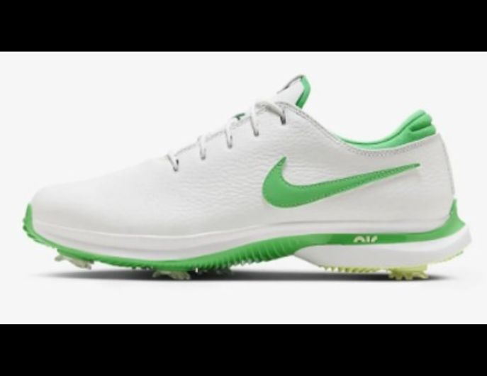 Nike 高爾夫球鞋 Air Zoom Victory Tour 3 男鞋 寬楦 白 綠 防水鞋面 氣墊 抓地